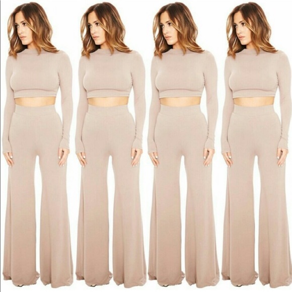 naked wardrobe Pants - Naked Wardrobe Wide Leg Pants